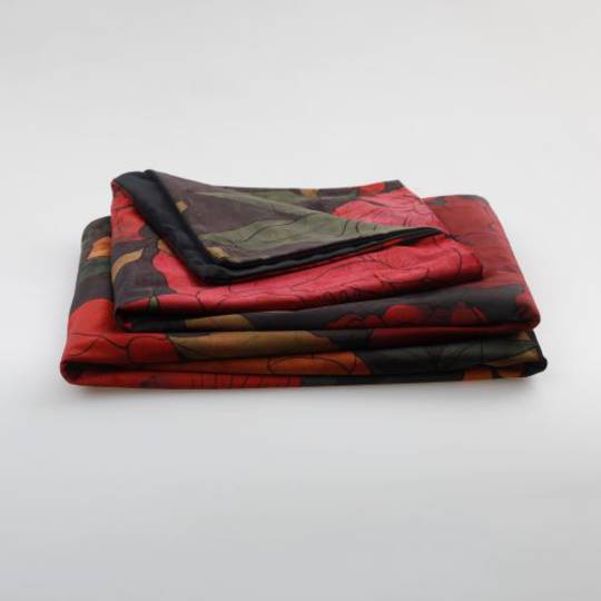 MM Linen - Sumi Velvet Throw